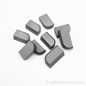 Tungsten Carbide Brated Tips Type B pour les outils